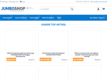 Tablet Screenshot of jumbo-shop.de